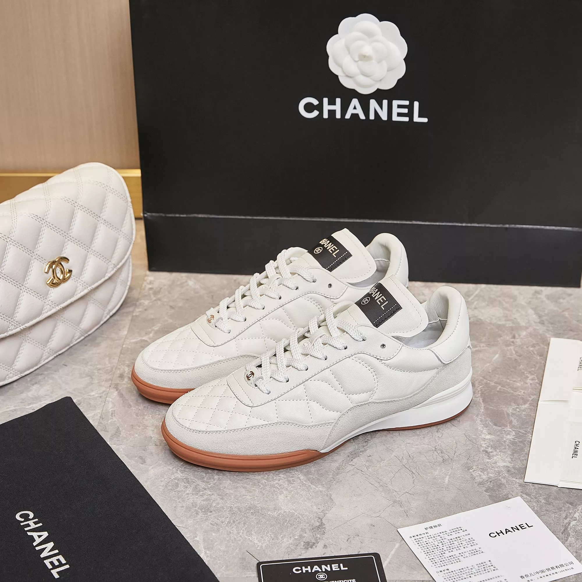 chanel decontractees chaussures pour femme s_12760463